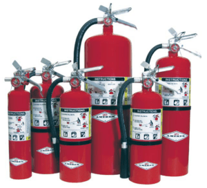 AMEREX ABC Dry Chemical Handheld Portable Fire Extinguishers