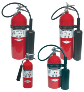 AMEREX Carbon Dioxide Handheld Portable Fire Extinguishers